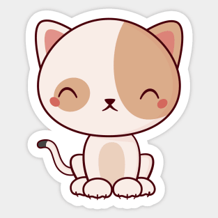 Kawaii Cute Kitten Cat Sticker